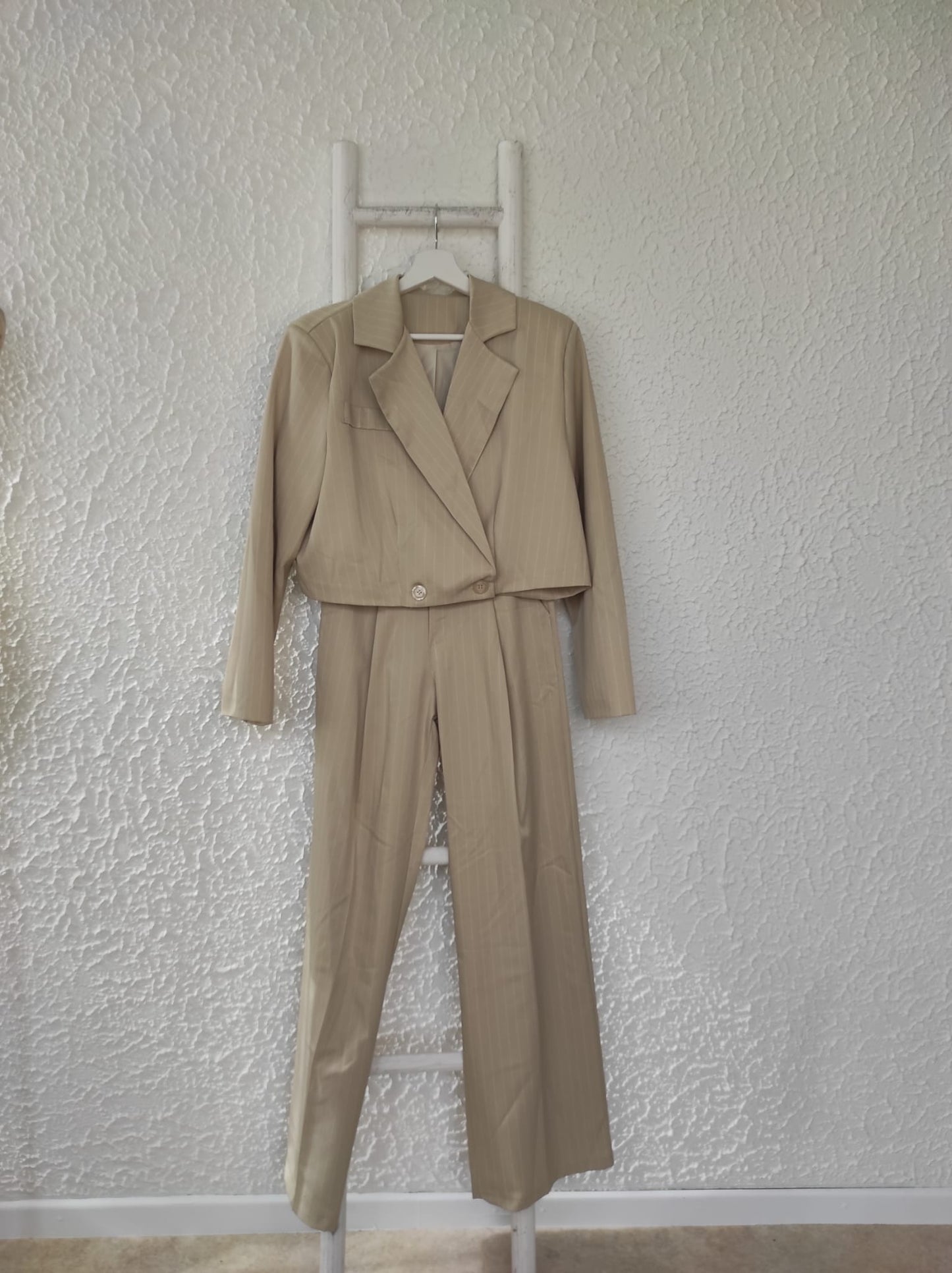 Coordinato gessato Thea