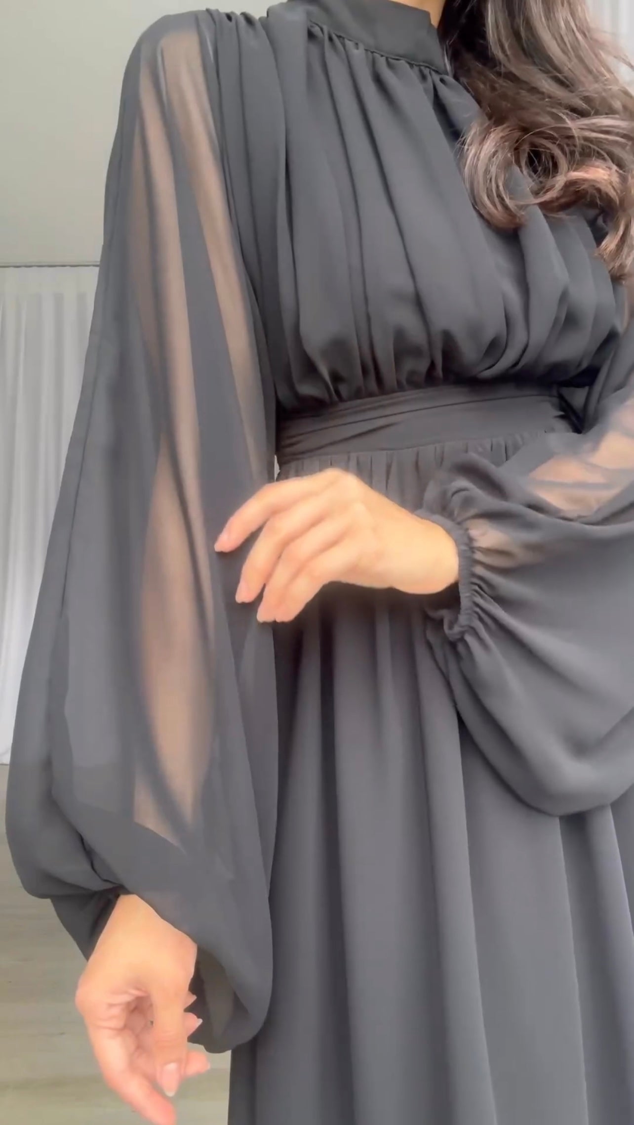 Vestito Flora plisse