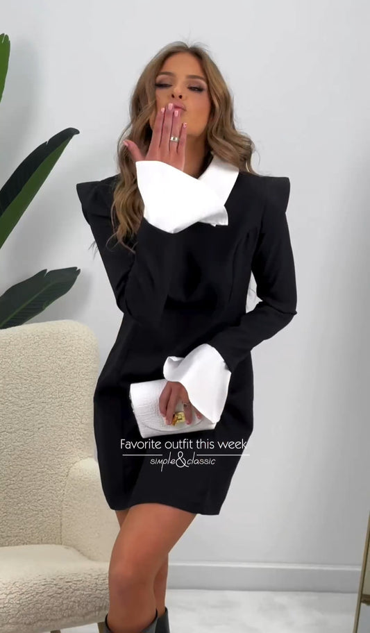 Vestito JULIE dettagli camicia