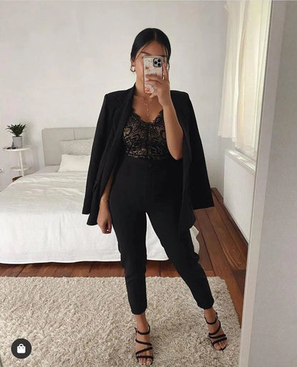 COMPLETO RAELENE GIACCA E PANTALONI - Noemi Boutique Shop