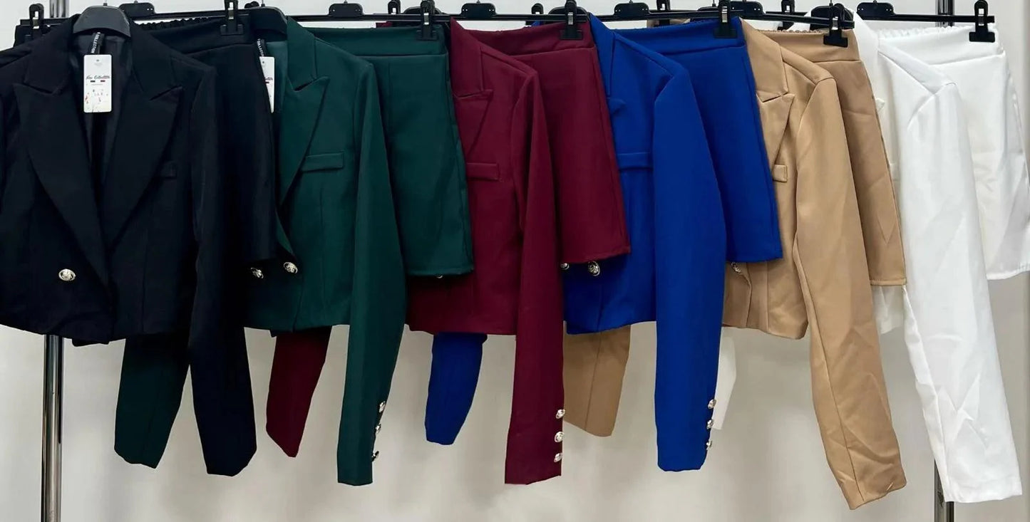 COORDINATO AZZURRA - Noemi Boutique Shop